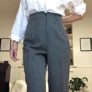 Vintage Gray Chino Trousers